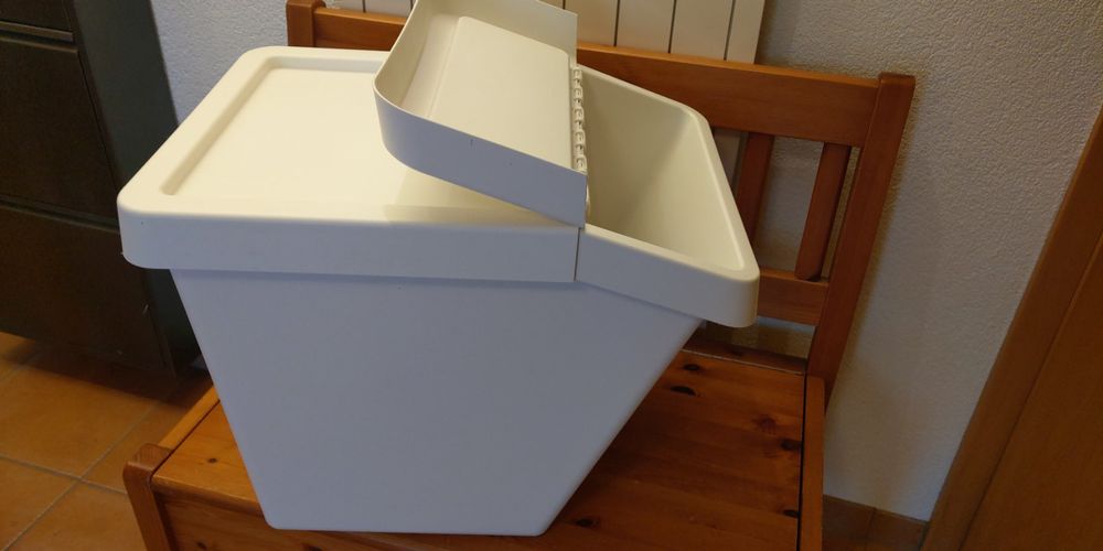 I K E A Küchen Recycling Mülleimer Mit Deckel, Stapelbar, Abfall