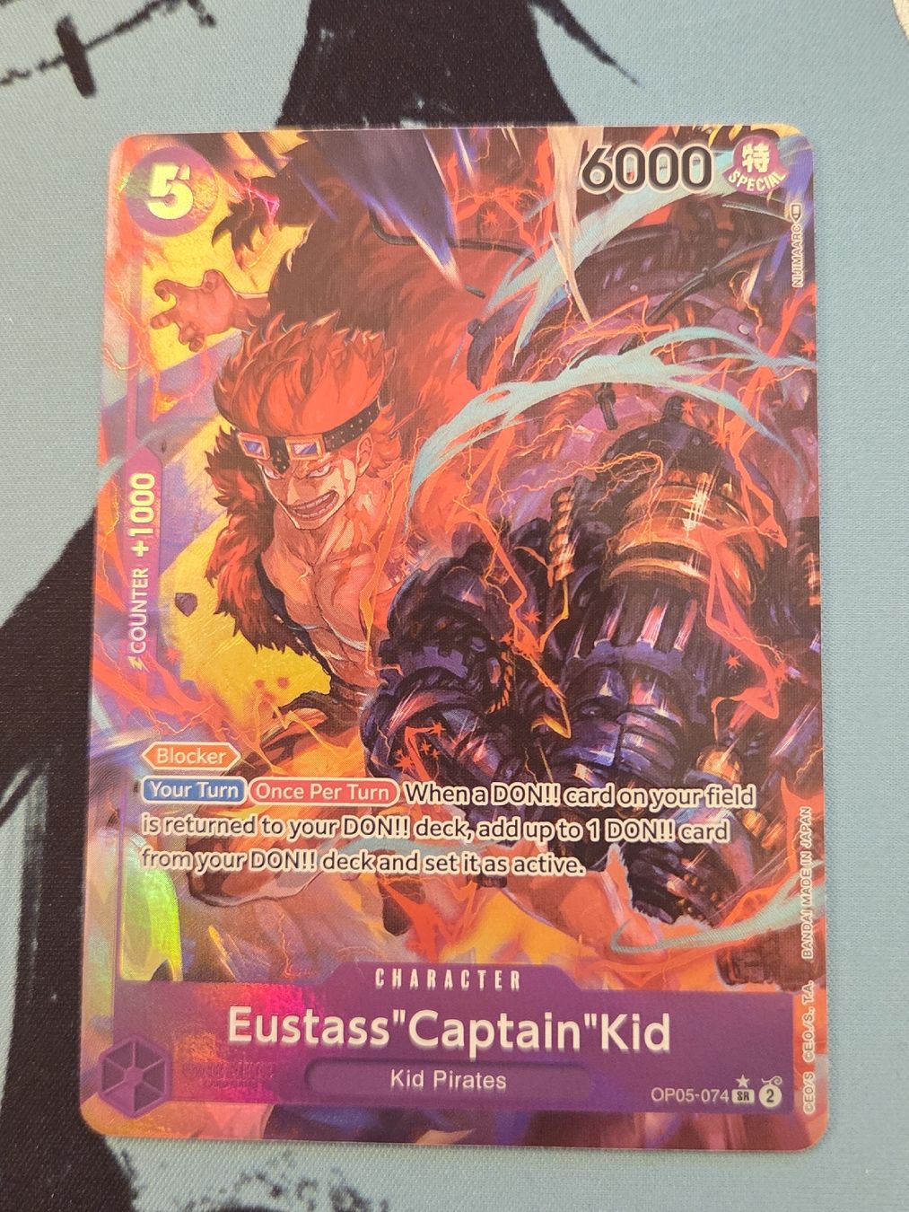 Bandai Cartes à collectionner: One Piece TCG - Eustass "Captain" Kid AA EN – Neuf (Voir description) à Safnern par wil_z6qf