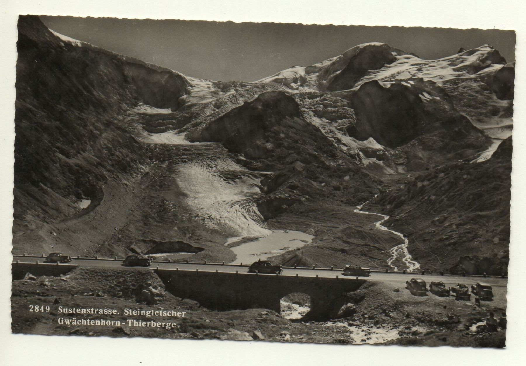 Cartes postales: SUSTENSTRASSE Steingletscher - Auto – Neuf (Voir description) à Jona par philajona