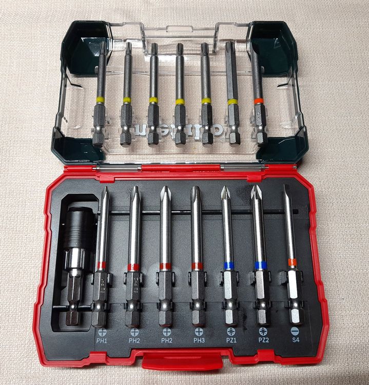 METABO Bit-Box SP 15-teilig (lange Bits/Bithalter) (Neu und ...