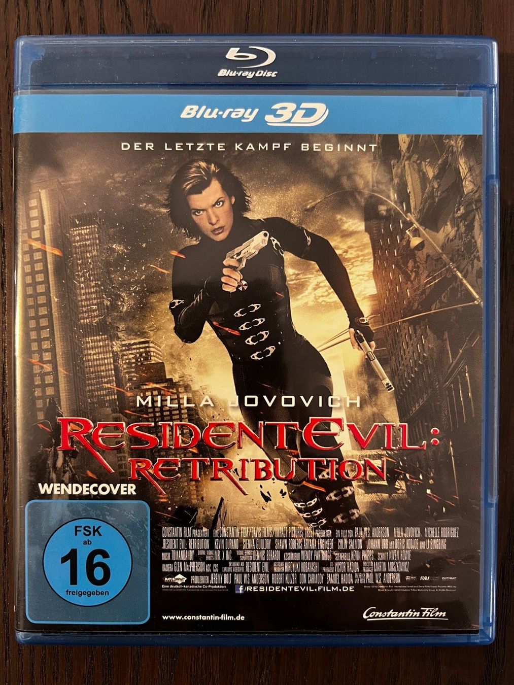 Tutti i DVDs: Resident Evil - Retribution 3D – Usato da Zürich venduto da Blu-ray_ZH