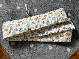 Baby Bedding Quilted Bumper with Animals Print