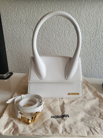 Jacquemus Le Chiquito White Bag, with dustbag!