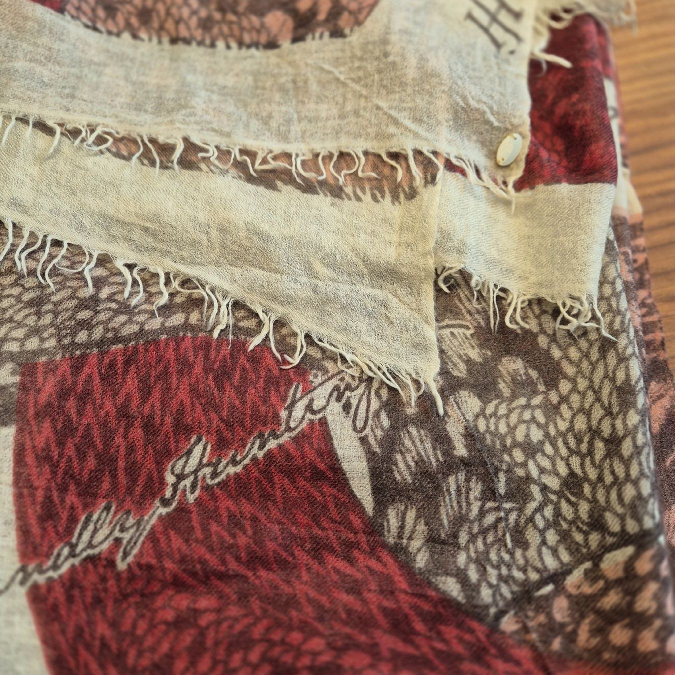 Foulard & Sciarpe: Kaschmirtuch Friendly Hunting – Usato da Meggen venduto da darcy10 1