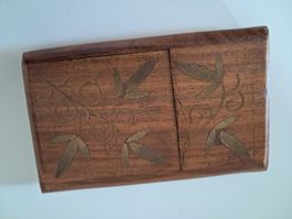 boite en bois à cigarette