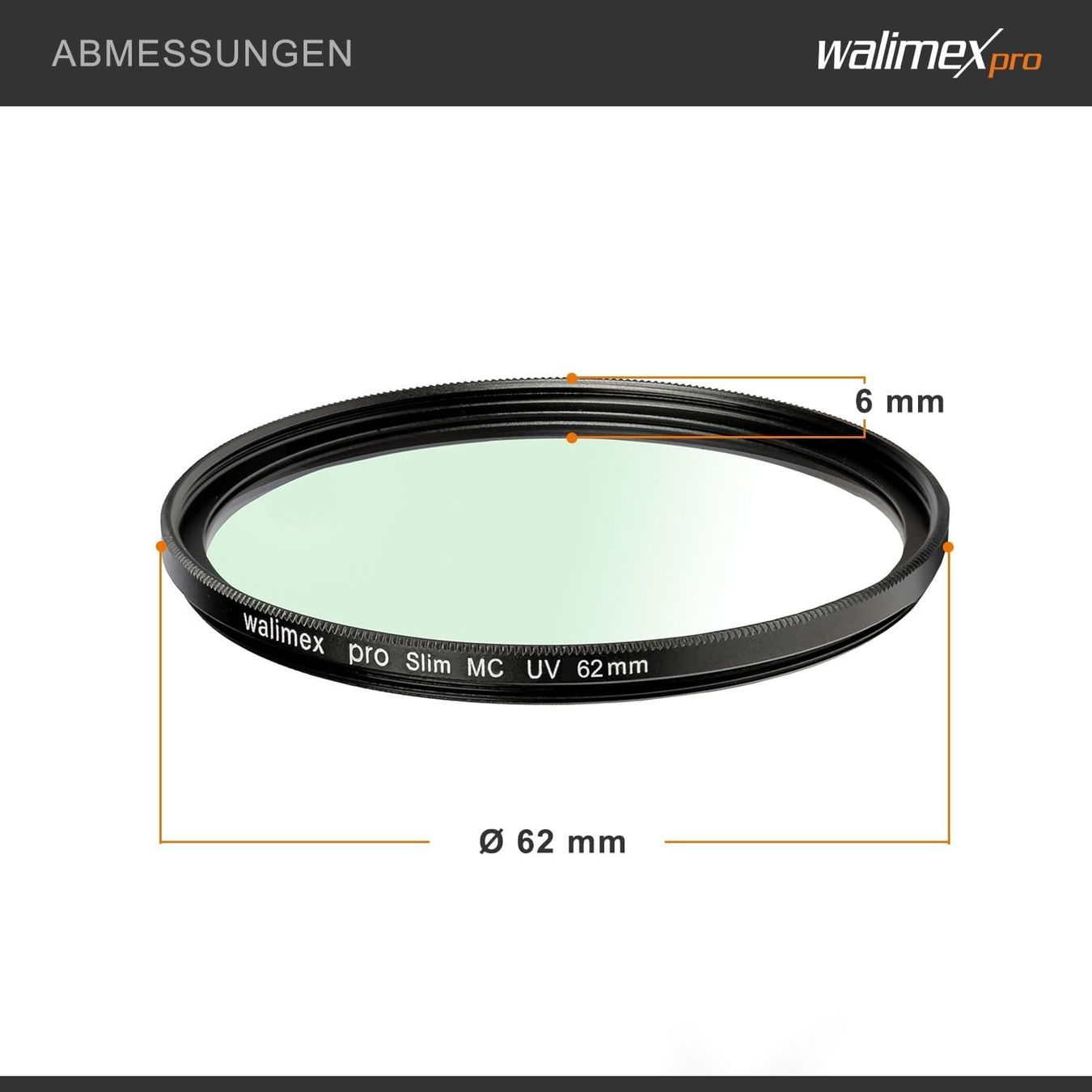 Filter: Walimex pro UV-Filter Slim MC 62 mm / Neu - Originalverpackt – Neu und originalverpackt aus Wilchingen von allant2004 1