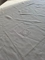 Edle Tischdecke, Handarbeit, Leinen