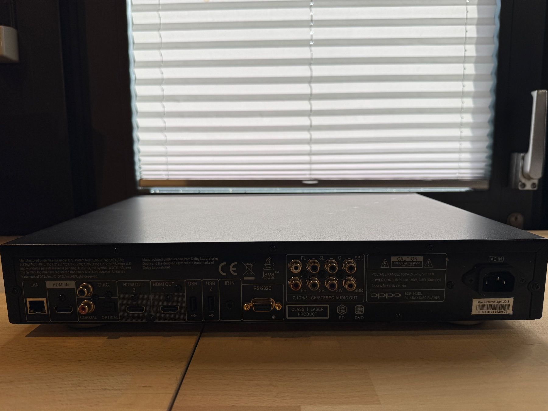Oppo Systèmes audio & multimédias: Oppo BDP-103EU – D'occasion à Thun par THX-Tech 4