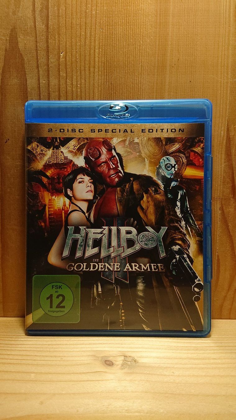 Alle DVDs: HELLBOY Die Goldene Armee Blu-Ray – Gebraucht aus Wilderswil von Exebub