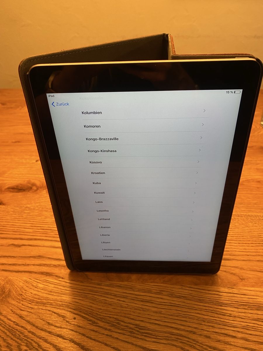 Apple Tablet PC: I Pad Air – Gebraucht aus Samstagern von Norina82