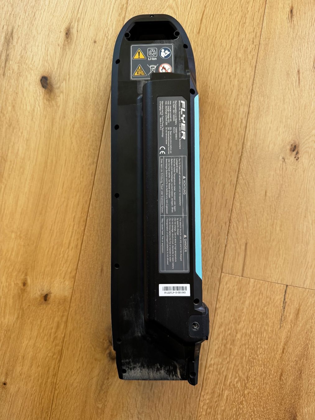 Flyer Batterie: Flyer SIB Akku 630wh – Difettoso da Derendingen venduto da nini.22 5