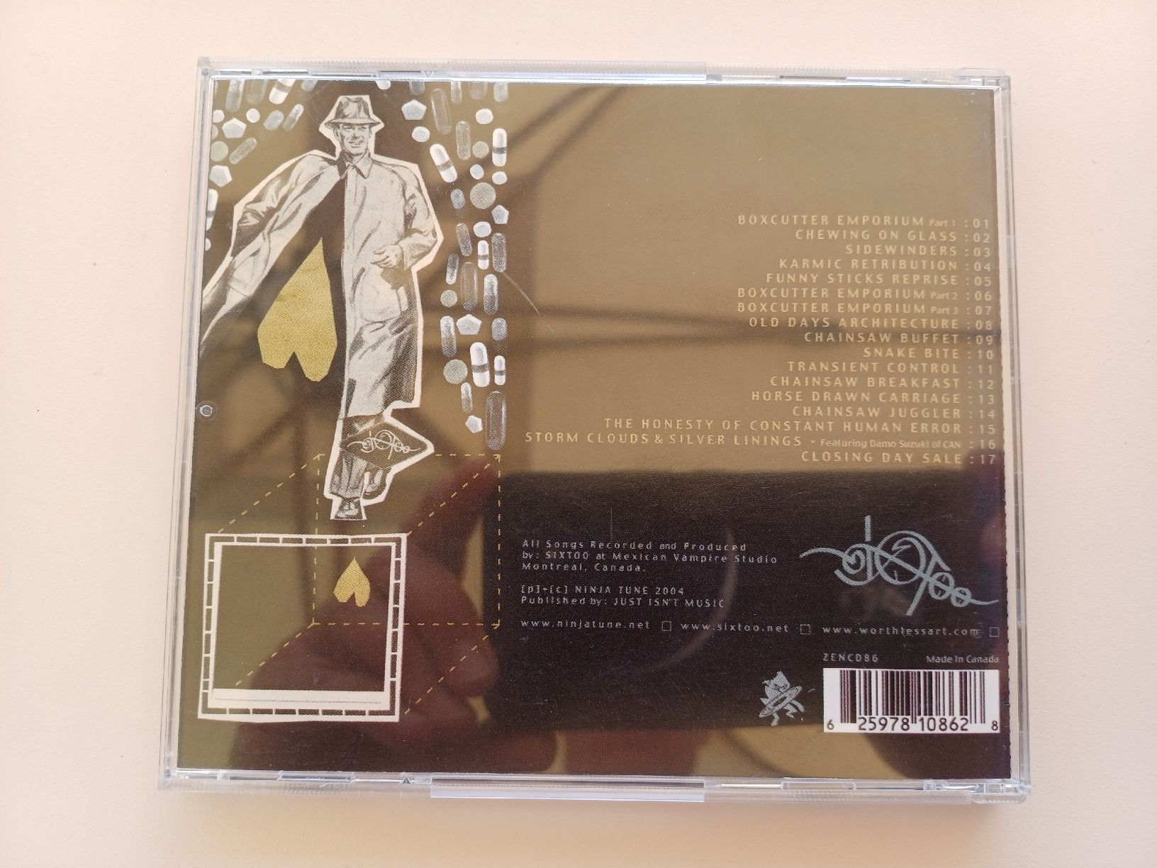 CDs: Sixtoo "Chewing on glass & other miracles cures" CD – Gebraucht aus Begnins von Drastic-Sound 1