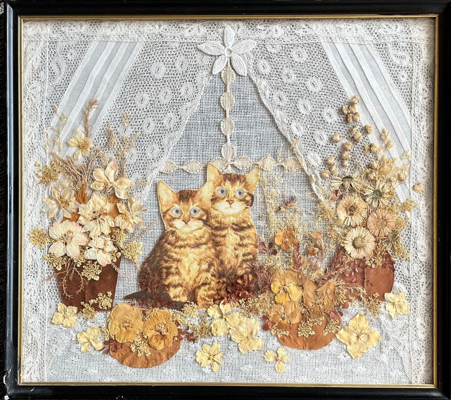 Poster & Bilder: COLLAGE MIT RAHMEN GRÖSSE 27X24CM – Gebraucht aus Gersau von grafik-kunst