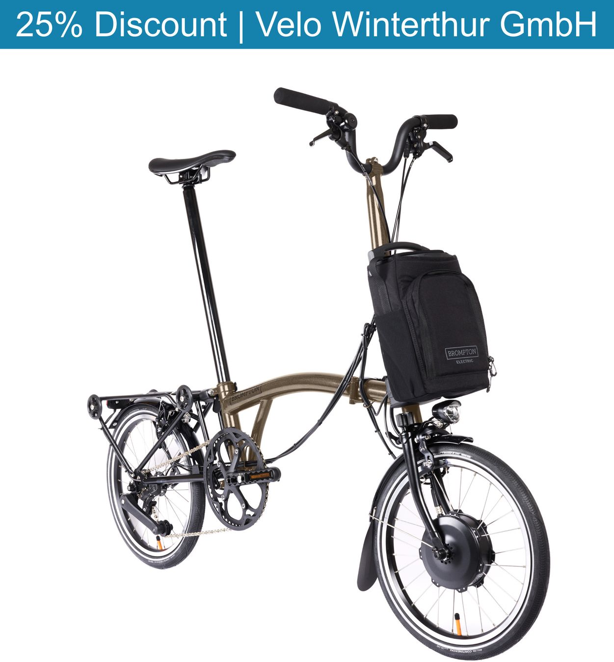 Velos: Faltvelo Brompton P Line Electric – Neu (gemäss Beschreibung) aus Winterthur von Velo_Winterthur