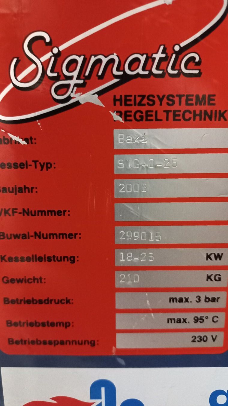 Heizgeräte: Ölheizung Baxi 18 kW – Gebraucht aus Wauwil von Niklaus2 3