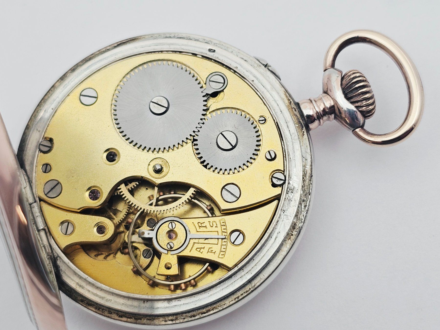 Orologi: Antike Taschenuhr Silber 800 – Usato da Bassersdorf venduto da AnkerWatch 5