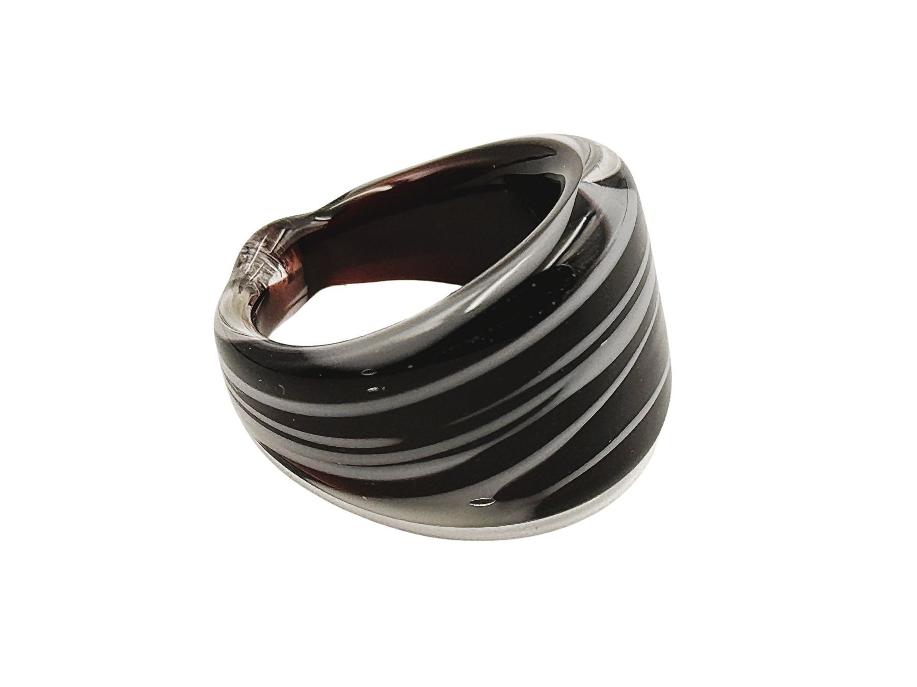 Murano Anelli: Ring Murano Glas G 53 Breite 16mm – Nuovo e nell'imballaggio originale da Oberkulm venduto da Murano-Schmuck 2