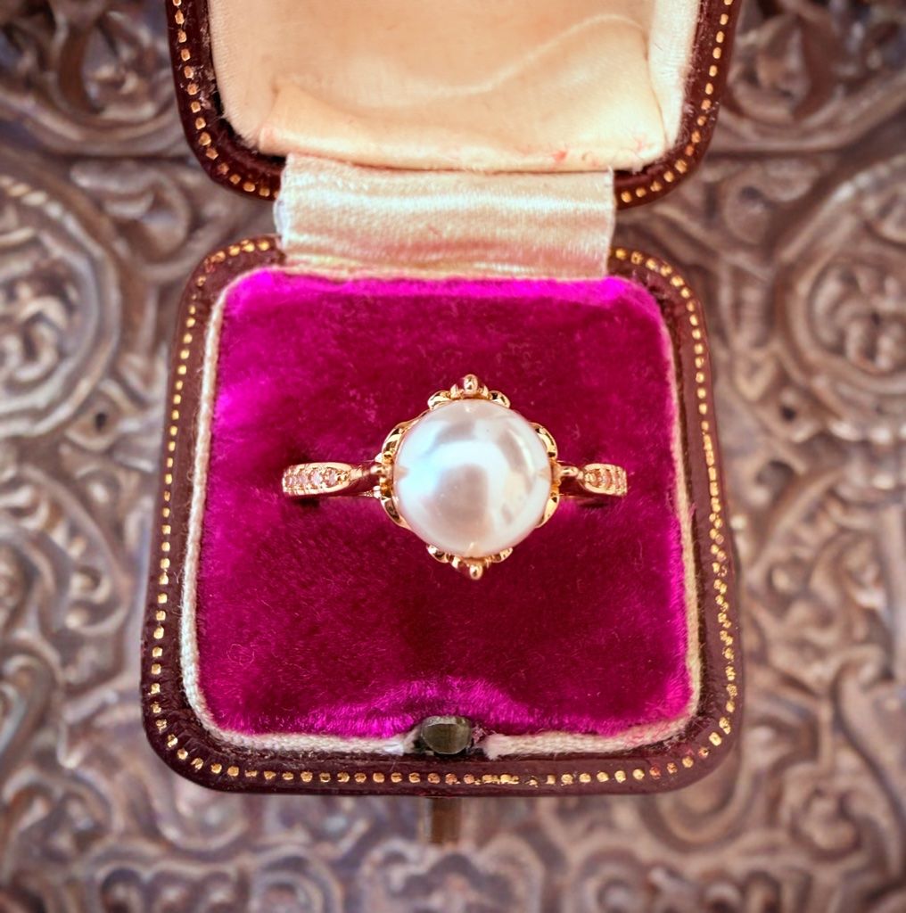 Anelli: Bague Perle Nacrée – Nuovo e nell'imballaggio originale da St-Maurice venduto da Sandrinette123 2