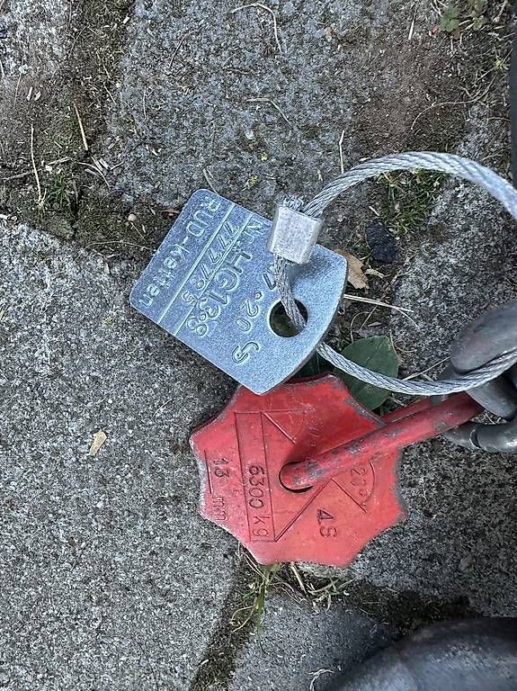 Gru: vierfach krangehänge 8tonnen – Usato da Hausen AG venduto da mb2023 3
