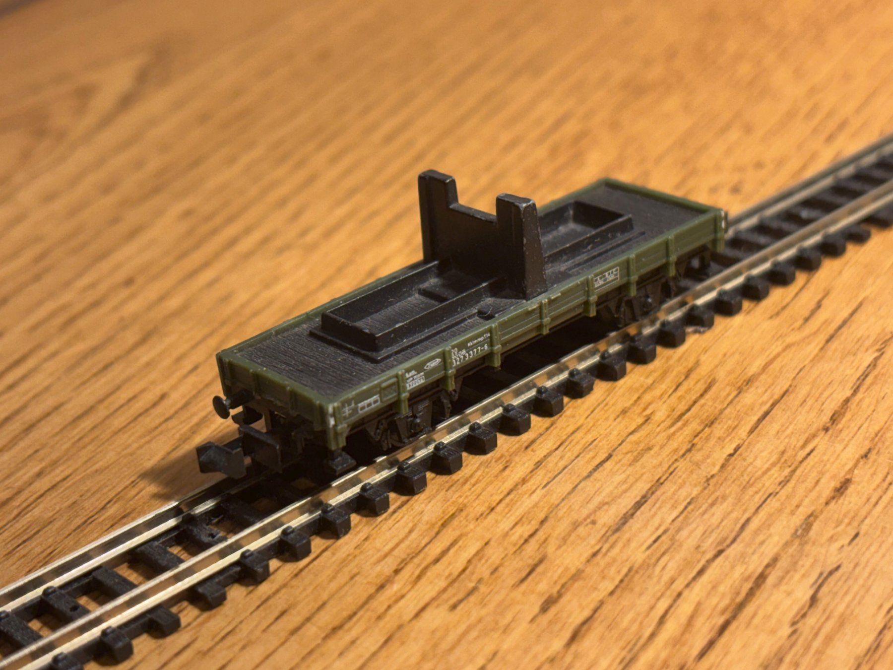 Modellini di ferrovie: e1780: Beiwagen Kran (Spur N) – Usato da Birsfelden venduto da Birs_25 1