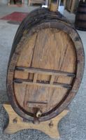 Eichenfass mit Zapfhahn und Ständer ca. 10 Liter