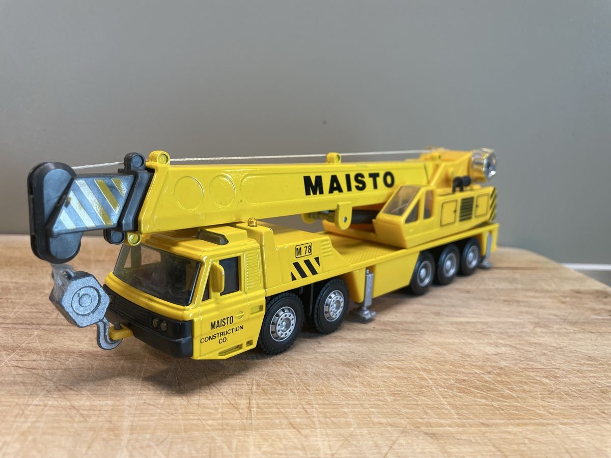 Maisto Kit di modellismo & Modellini statici: MAISTO Pneukran Metall  – Usato da Frauenfeld venduto da Challenger77 1