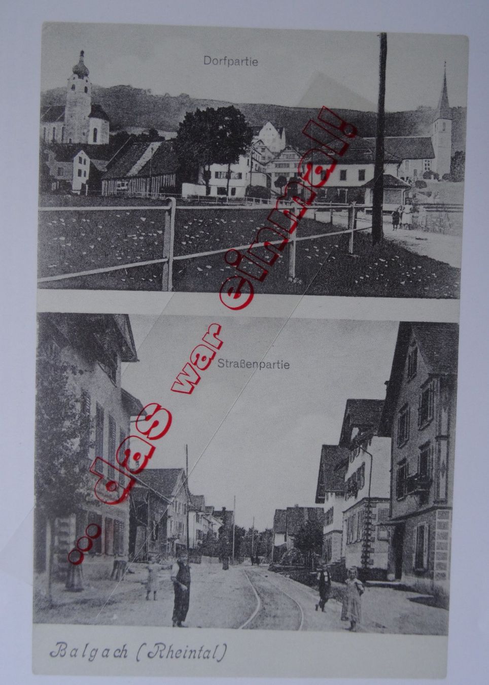 Cartoline postali: St. Gallen 2mal Balgach anno dazumal – Usato da Safnern venduto da Wstussi