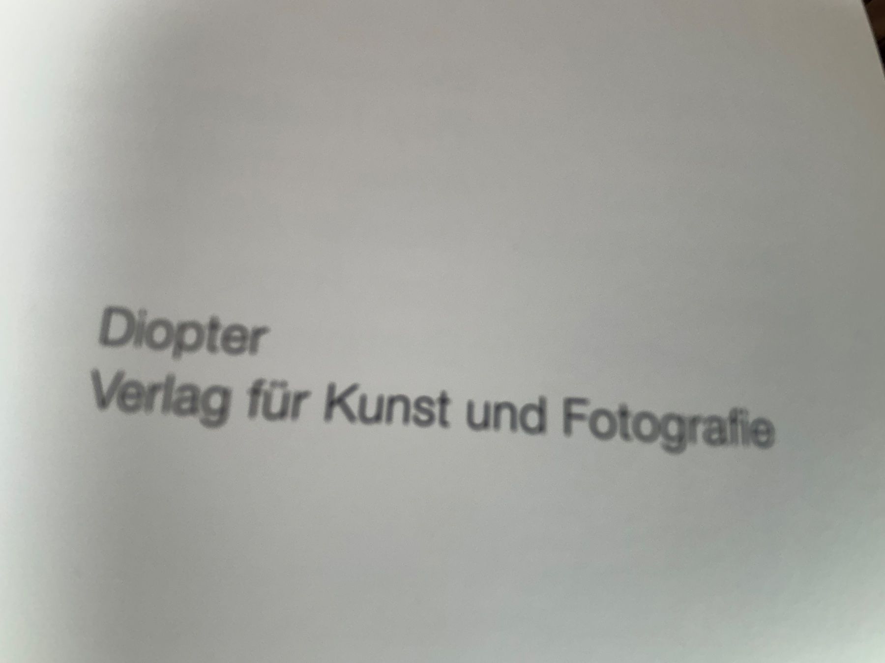 Bücher: Fotobuch Theo Frey Markus Britschgi – Gebraucht aus Hinwil von DaniBachman 2