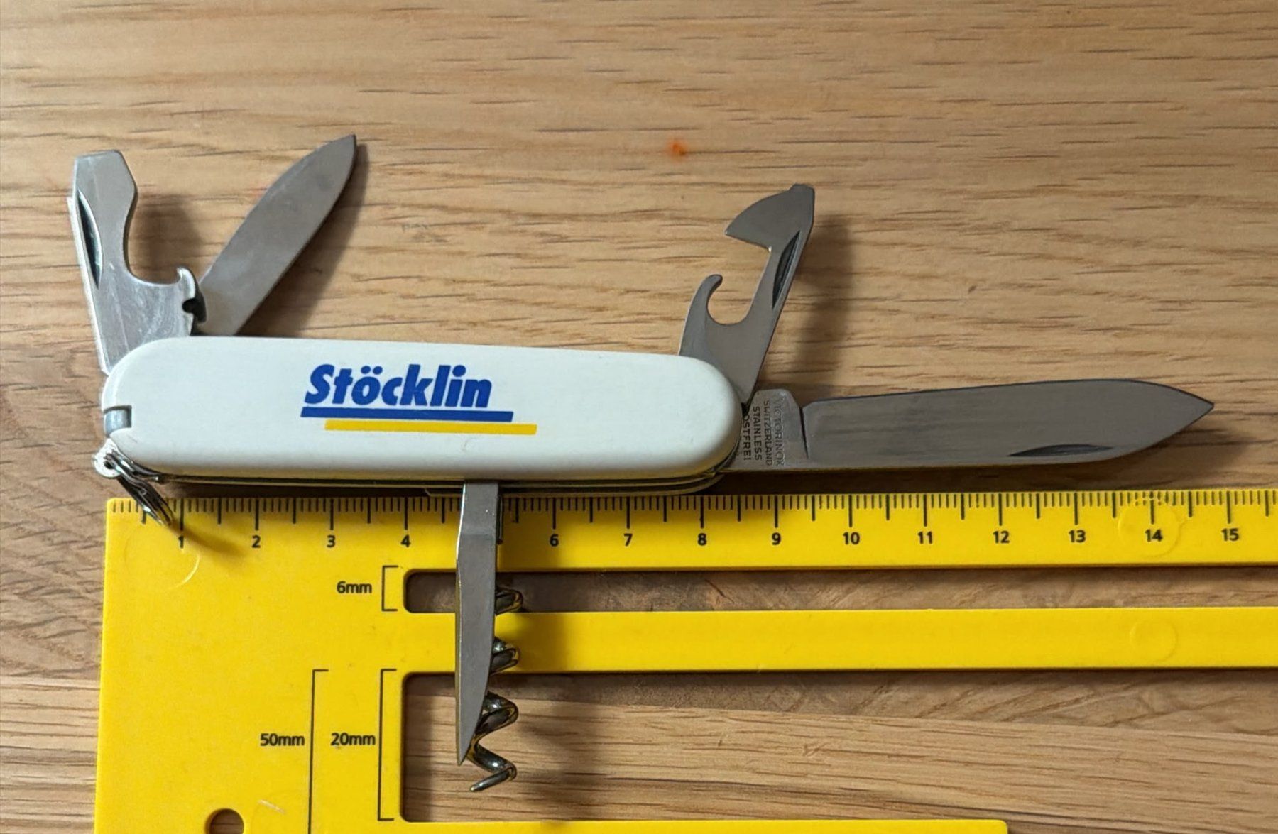 Victorinox Coltelli tascabile: VICTORINOX  SACKMESSER STÖCKLIN – Usato da Zürich venduto da Frei-Occasionen 4