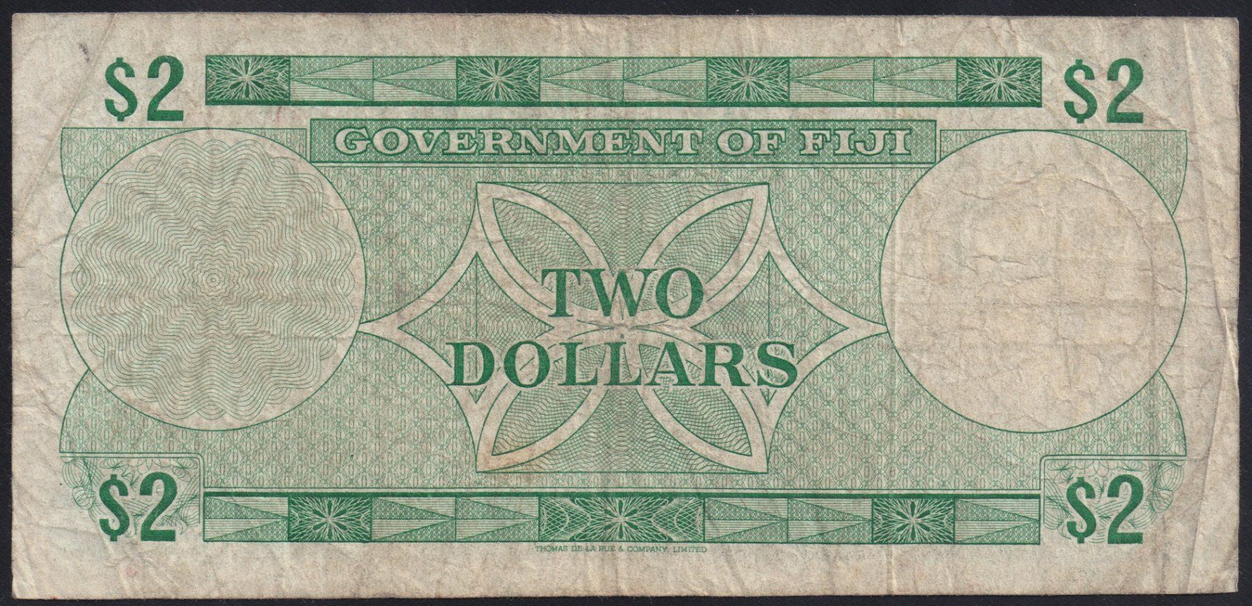 Billets de banque: Fiji 2 Dollars 1971 – D'occasion à Brugg AG par banknoten_muesli 1