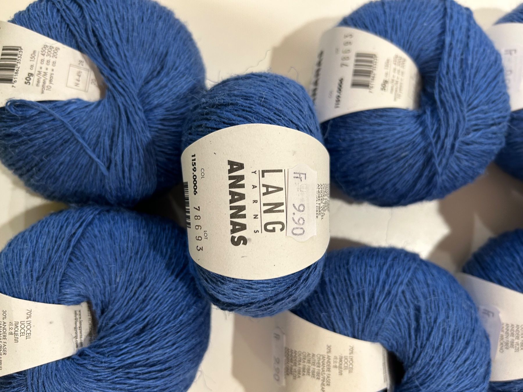 Lana: 10 pelotes Ananas Langyarns – Nuovo e nell'imballaggio originale da Bex venduto da valetted 1