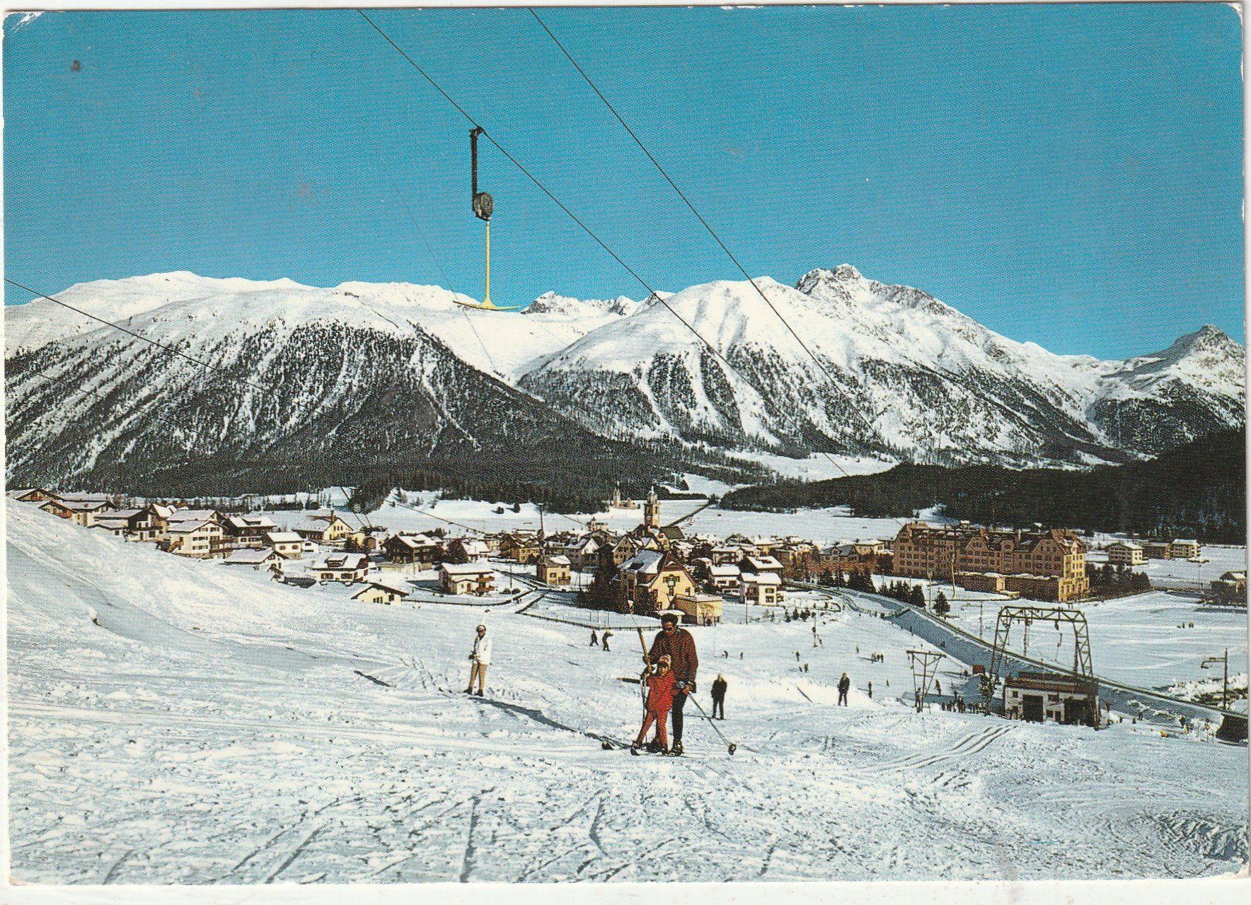 Ansichtskarten: 3 Karten Celerina Engadin – Gebraucht aus Lumbrein von made02 3