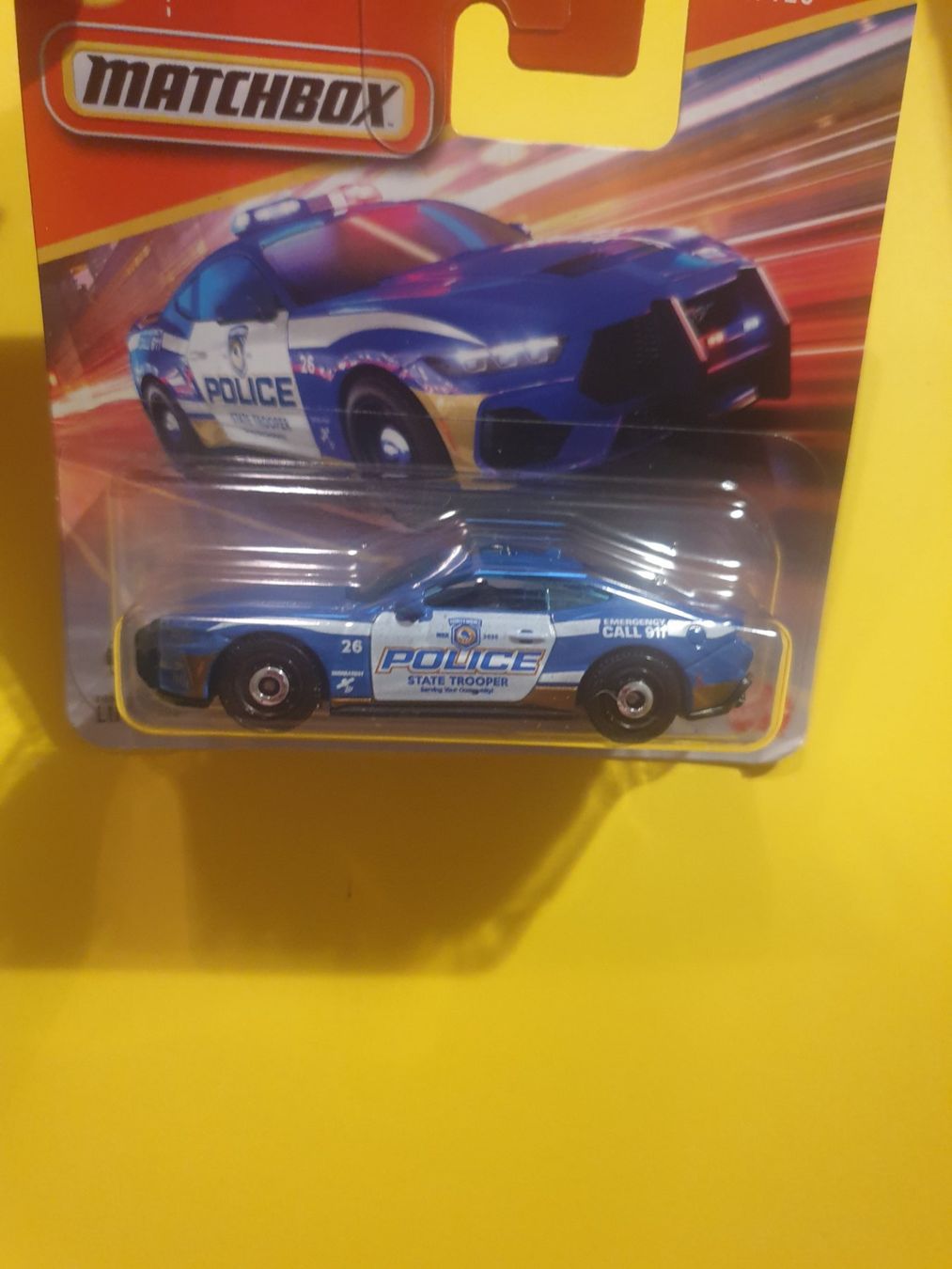 Matchbox Modellautos: Matchbox 2025 FORD MUSTANG POLICE – Neu und originalverpackt aus Oftringen von Rotor 6