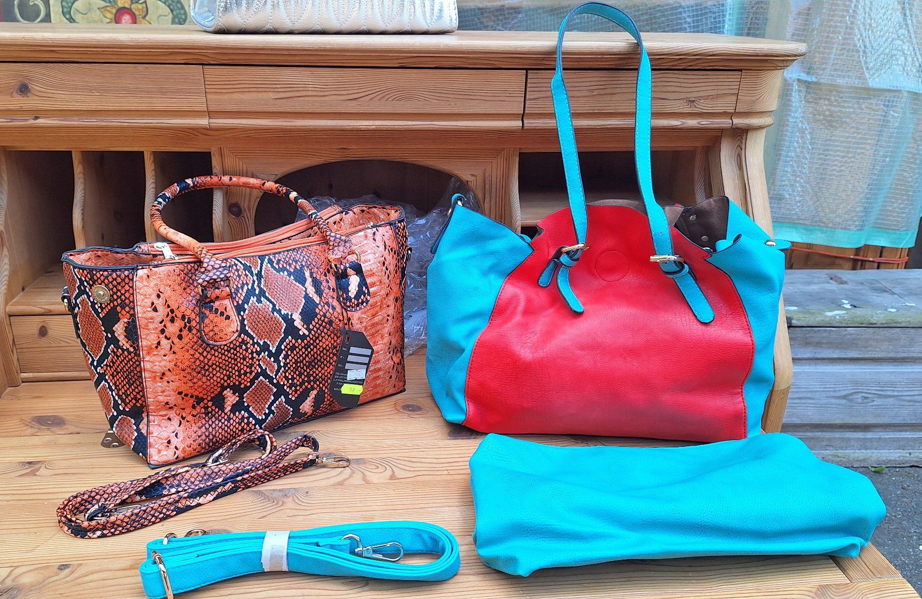 Taschen für Damen: Handtaschen-Set, viele Farben, neu! – Neu (gemäss Beschreibung) aus Weinfelden von JoeBaer 3