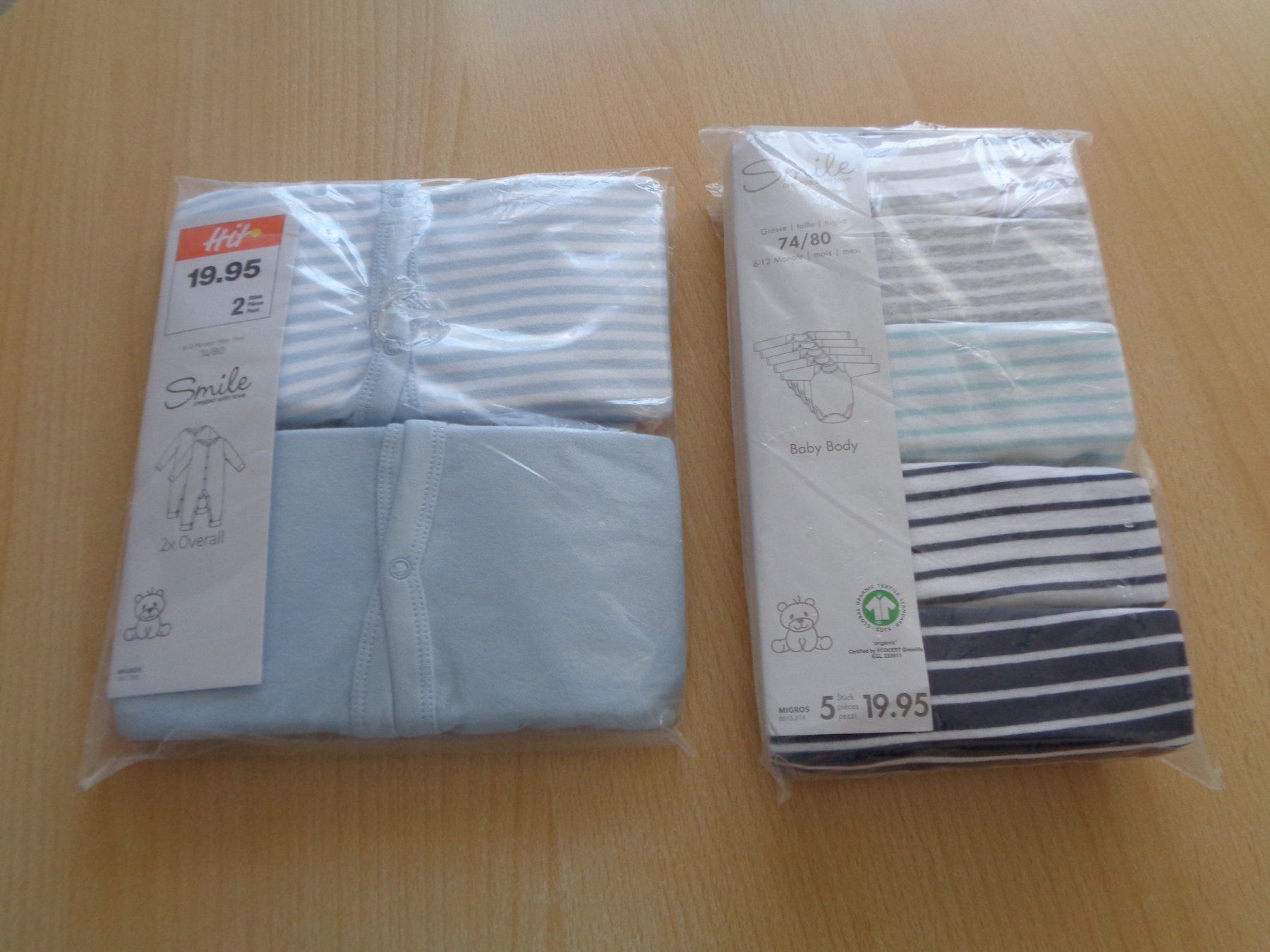 Unterwäsche: Bodys 74/80 – Neu und originalverpackt aus Dietikon von chroetli77