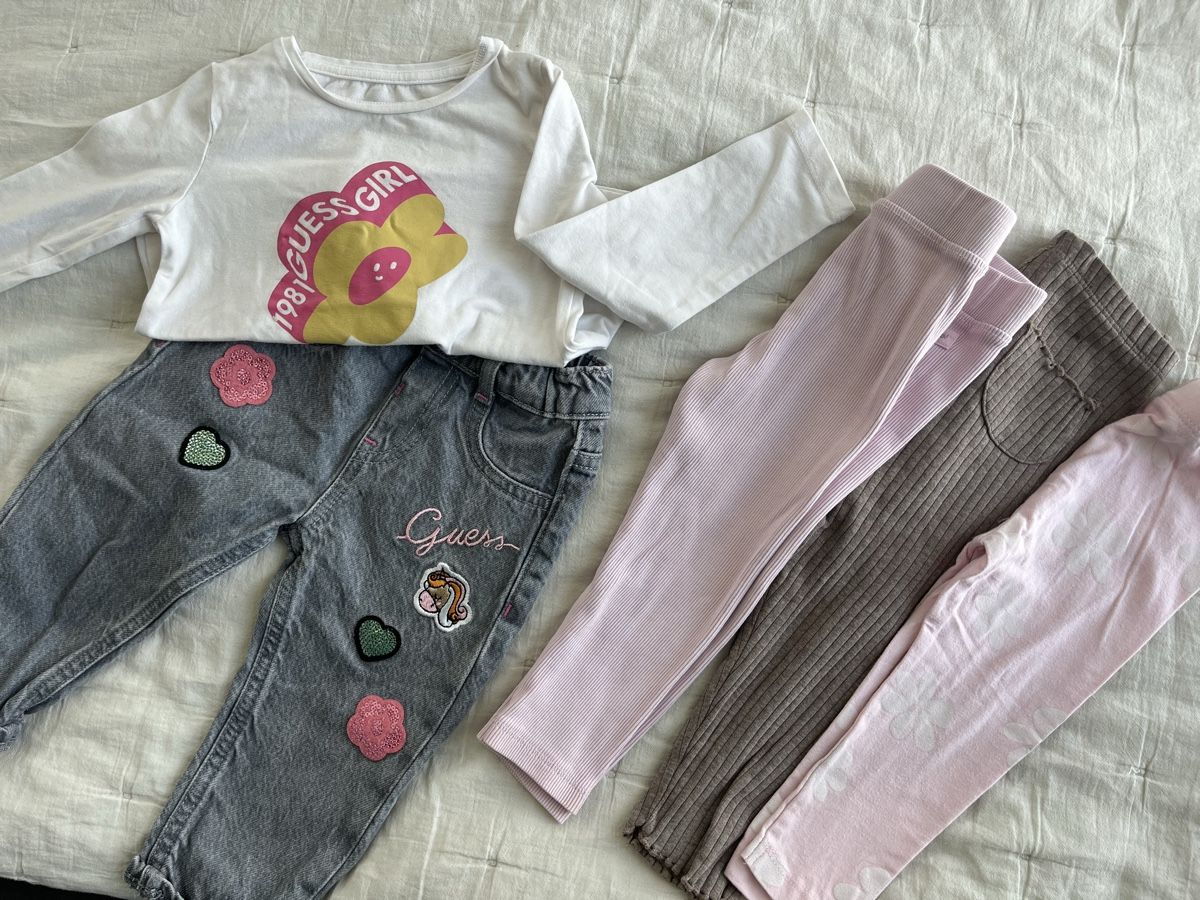 Guess Lotti & Set di vestiti: Frühlingspaket Mädchen Gr. 86 – Usato da Adliswil venduto da oktschuess10 1