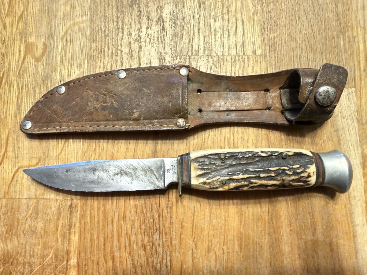 Solingen Zubehör: Jagdmesser Robert Klaas Solingen Antikes Messer – Gebraucht aus Goldach von Messerguru