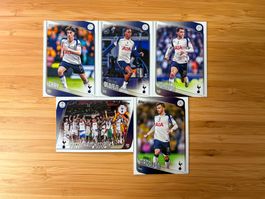 Tottenham Lot x5 Cards Topps UEFA Club Competitions 2025/26