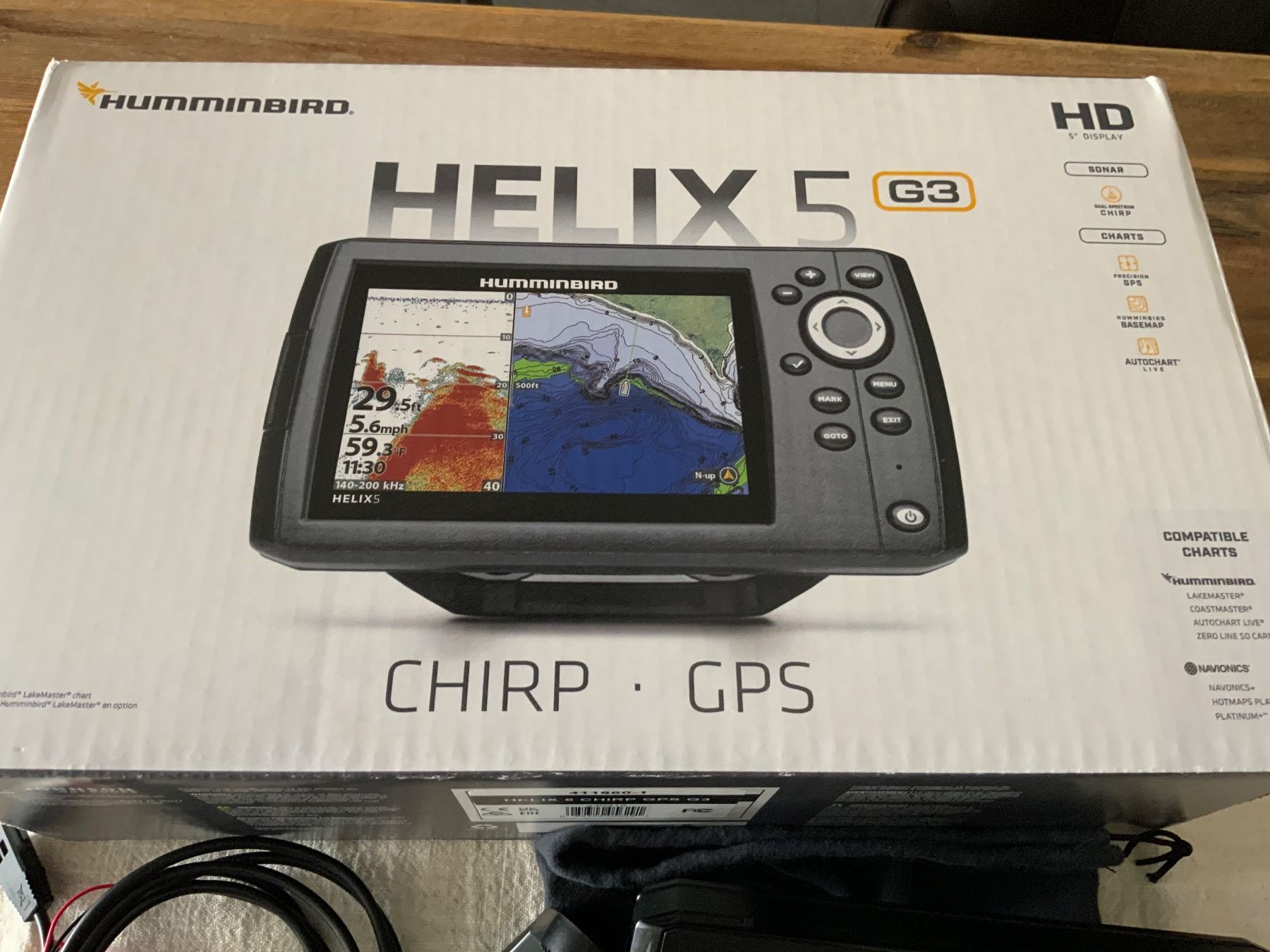 Humminbird Accessori: Humminbird Helix 5 G3 – Nuovo (secondo la descrizione) da Schübelbach venduto da Hecht11. 4
