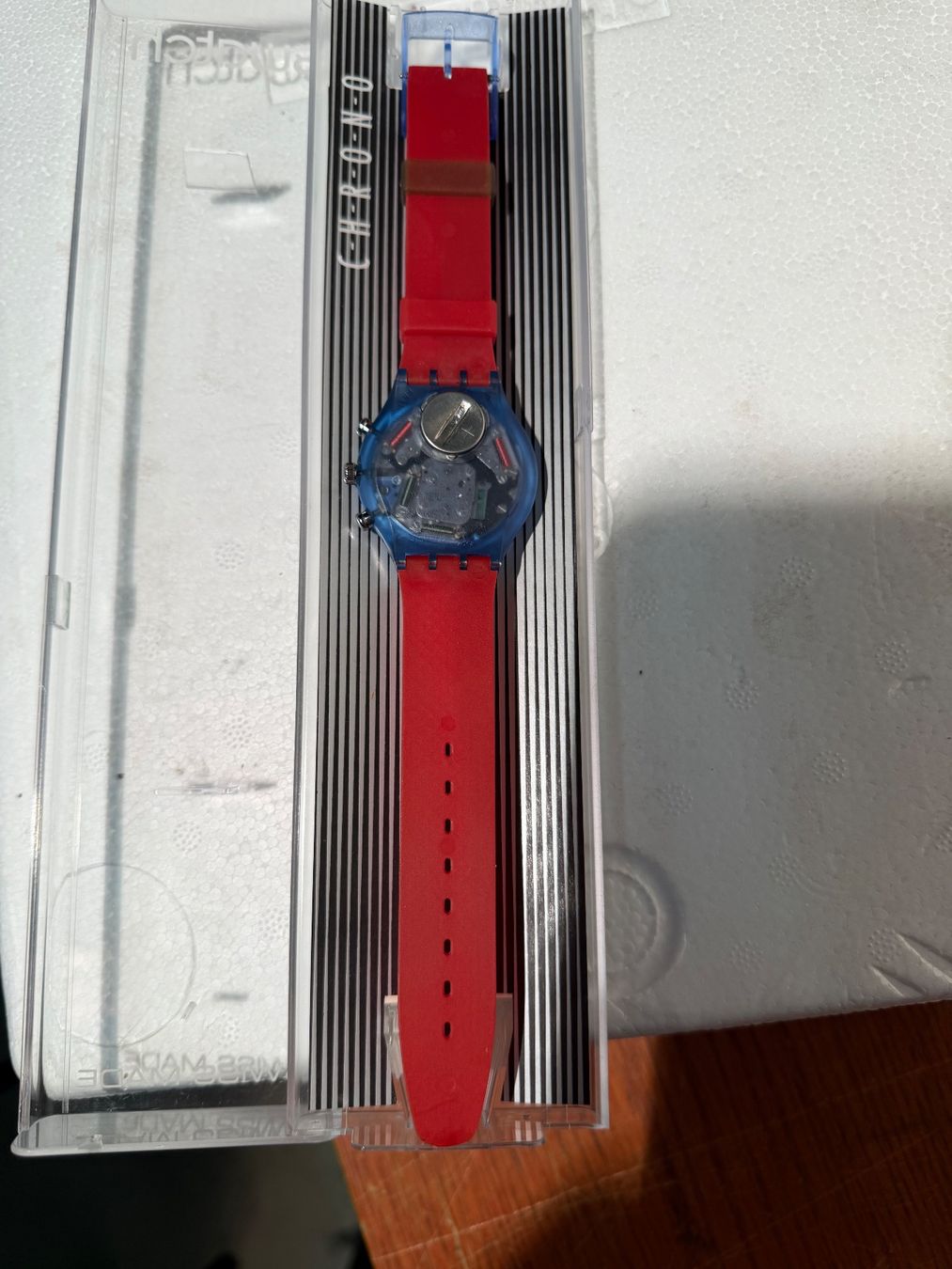 Swatch Smartwatch: Montre Swatch Chrono quartz – Usato da Lausanne venduto da artnouveau04 3