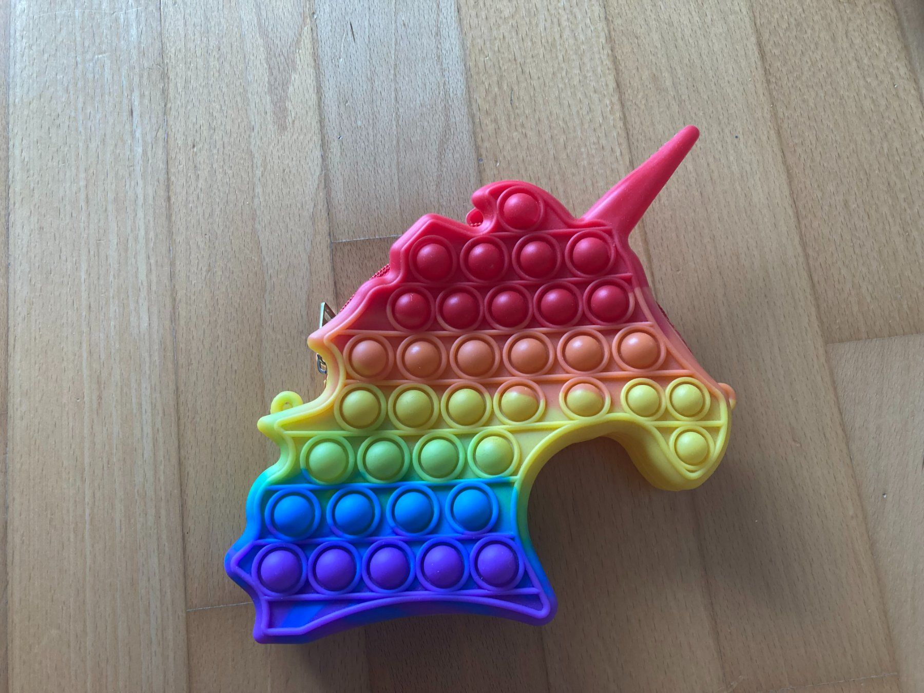 Borse & Zaini: Regenbogen Einhorn Pop It Tasche – Usato da Muttenz venduto da Juvenile33 2