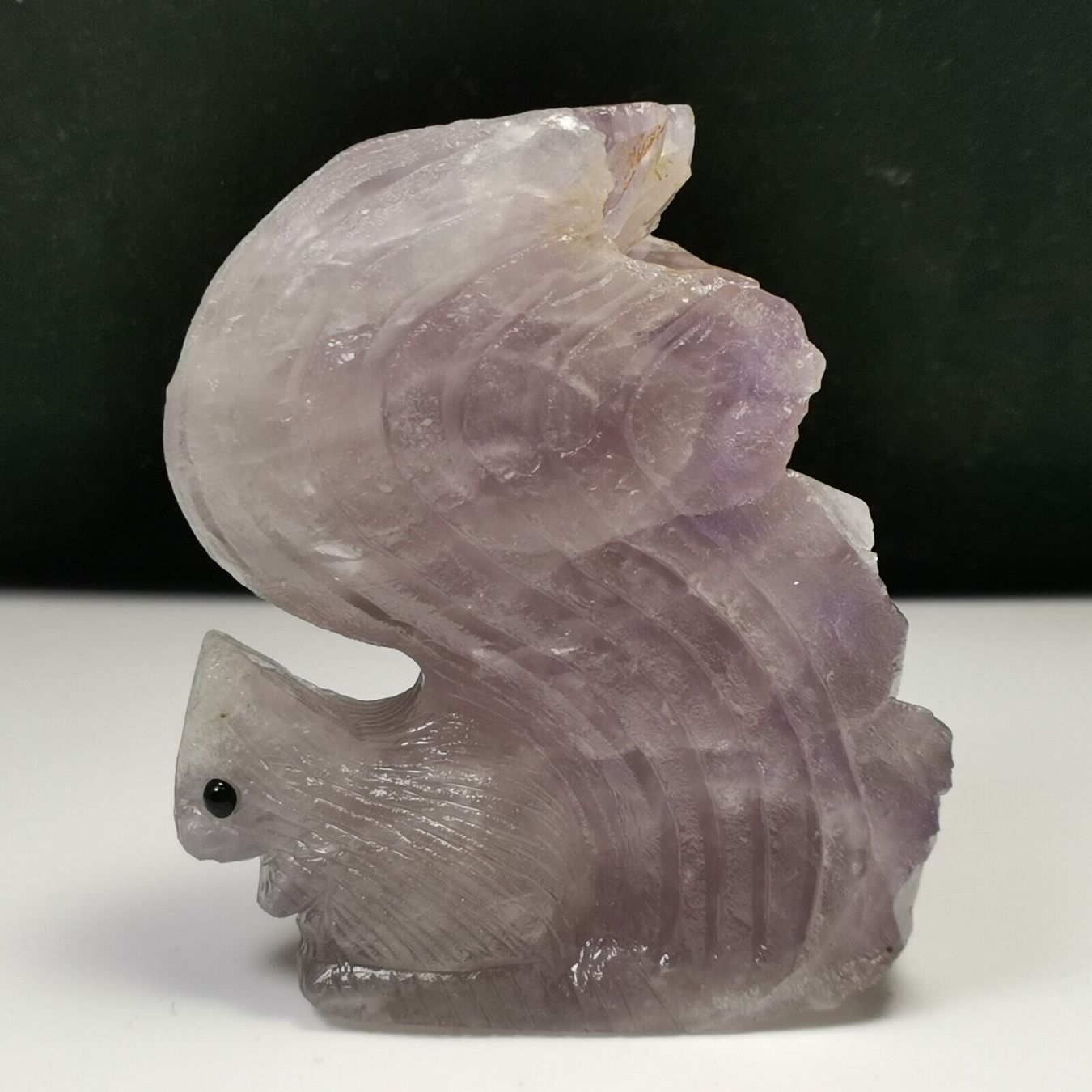 Pietre preziose: SALE Eichhörnchen Amethyst Stein Statue Ecureuil Améthyste – Nuovo (secondo la descrizione) da Prilly venduto da ilyria73 1