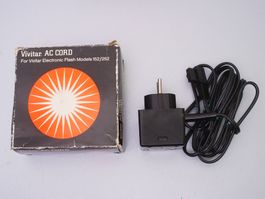 Netzgerät für Vivitar 152 / 252 Blitz Neu OVP #v3
