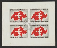 Brieftaubendienst Nr. 6/4 o