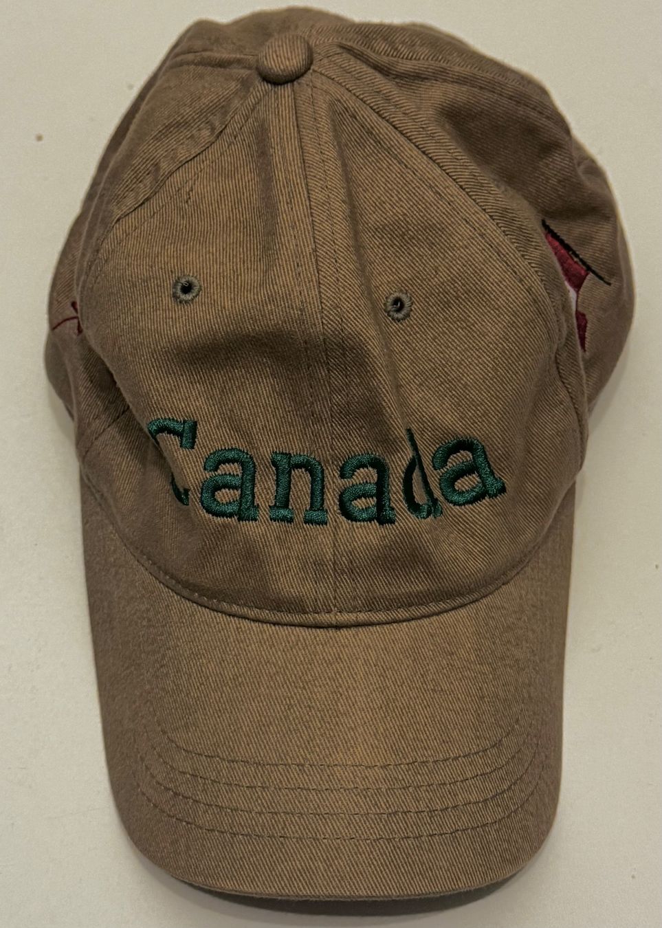 Copricapi, berretti & cappellini: Casquette CANADA, one size, taille ajustable, beige – Nuovo e nell'imballaggio originale da Genève venduto da Murmurs 2