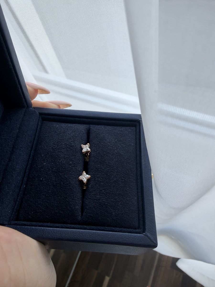 Louis Vuitton Ohrringe & -stecker: Louis Vuitton Diamant Ohrringe  – Neu (gemäss Beschreibung) aus Giebenach von Su99 1