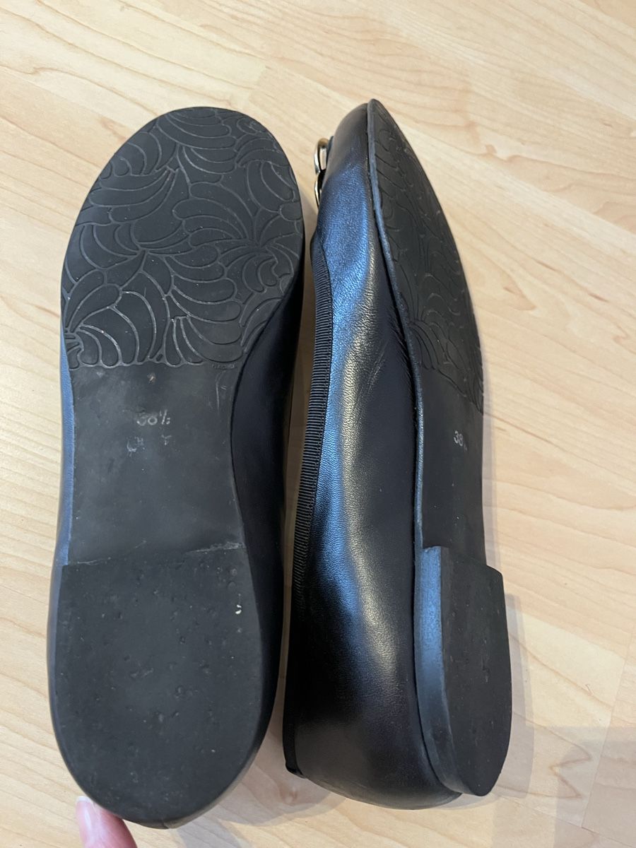 Scarpe da donna: Heyraud: Schwarze Ballerina Gr. 38.5 – Usato da Basel venduto da Baseline28 2