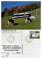 La Chaux-de-Fonds Les Eplatures Post TC Trolleybus NAW Hess