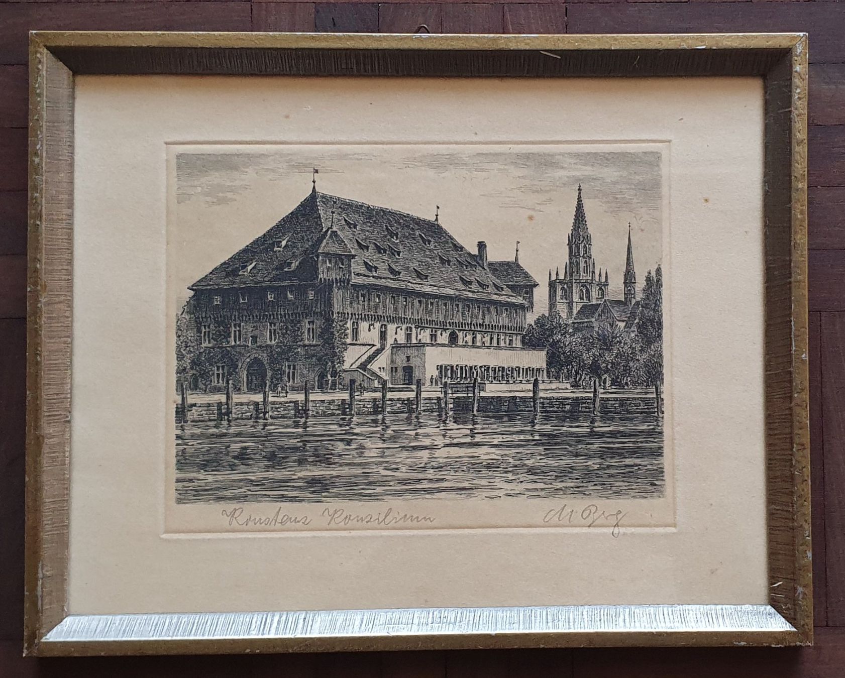 Foto & Immagini: Bild - Konstanz Konzil, Radierung – Usato da Kreuzlingen venduto da Rschweiz1
