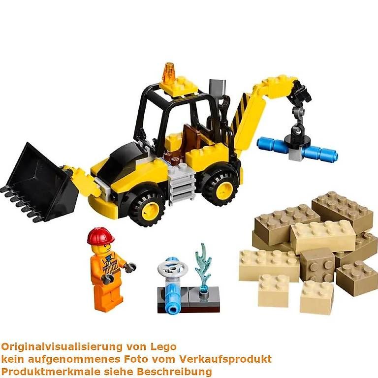 Lego Giocattoli: Lego City Bagger (Secondhand) – Usato da Itingen venduto da Schneiders-Brickshop